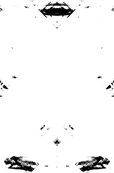 Černobílý Vzor Grunge Abstraktní Textura Monochromatických Částic Pozadí Trhlin Odřenin — Stockový vektor