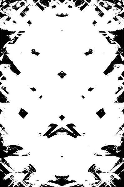 Ilustrație Textură Monocromă Dură Fundal Grunge Efect Texturat Abstract — Vector de stoc