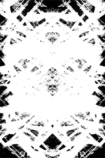 Abstracte Grunge Achtergrond Zwart Wit Vectorillustratie — Stockvector