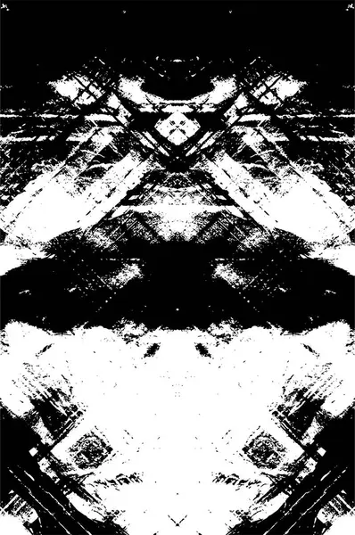 Текстура Чорно Білого Паперу Ескіз Грандж Дизайну Абстрактний Фон — стоковий вектор