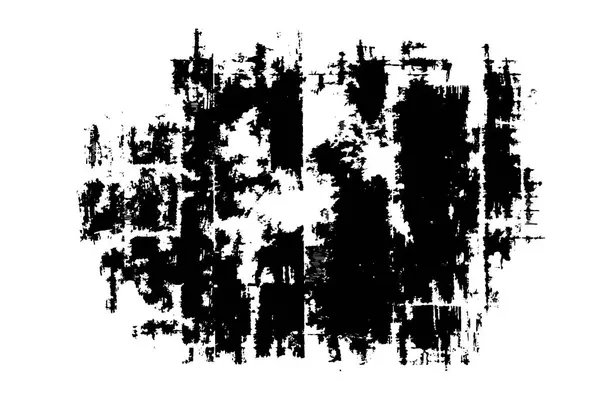 Pintura Abstracta Grunge Colores Blanco Negro Textura Monooromática — Vector de stock