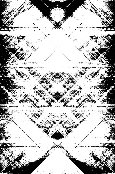 Grunge Abstrakte Malerei Schwarz Weiße Farben Monochoromatische Textur — Stockvektor