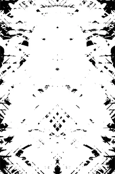 Тривожний Фон Чорно Білій Текстурі — стоковий вектор