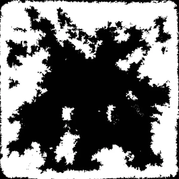 Проблемный Фон Черно Белой Текстуре — стоковый вектор