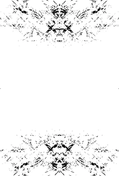 Černobílá Barvená Papírová Textura Skica Grunge Design Použití Pro Plakát — Stockový vektor