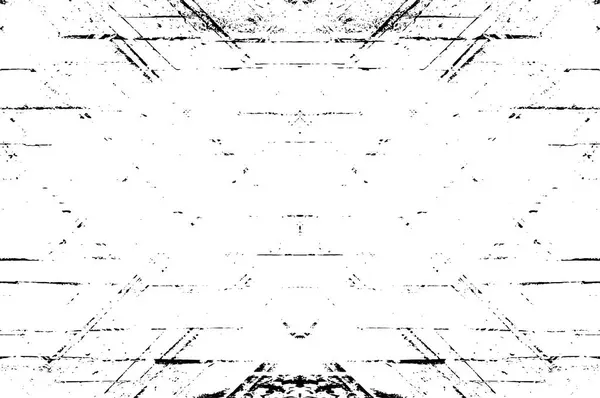 ブラックとホワイトテクスチャのグラウンジ背景 抽象ベクトルイラスト — ストックベクタ