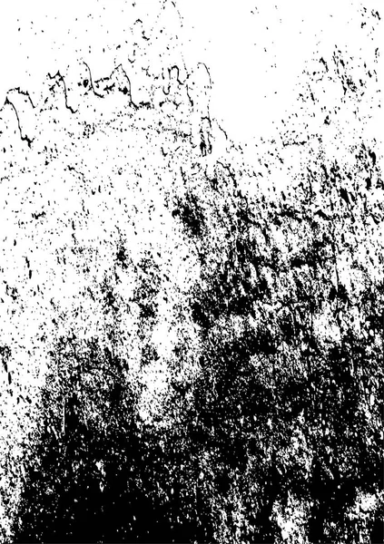 Чорно Білий Гранжевий Фон Старовинна Вивітрена Абстрактна Поверхня Векторна Ілюстрація — стоковий вектор