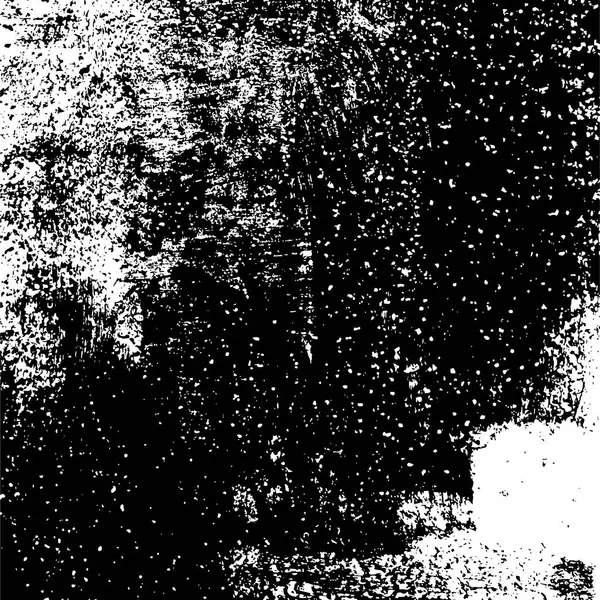 Zwart Wit Grunge Achtergrond Vintage Verweerd Abstract Oppervlak Vectorillustratie — Stockvector