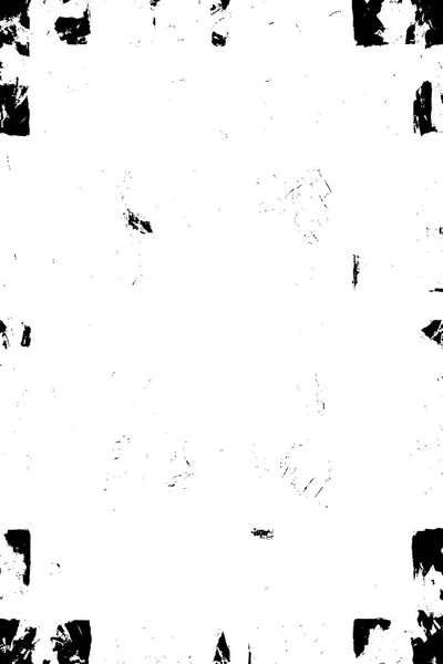Zwart Wit Grunge Achtergrond Vintage Verweerd Abstract Oppervlak Vectorillustratie — Stockvector