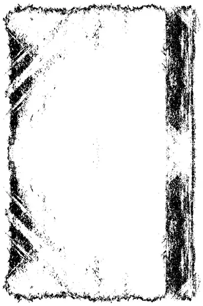 Fond Grunge Noir Blanc Surface Abstraite Altérée Vintage Illustration Vectorielle — Image vectorielle