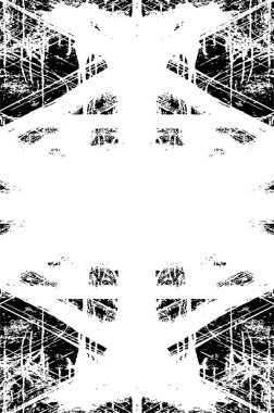 siyah ve beyaz grunge arka plan. Klasik yıpranmış soyut yüzey. vektör illüstrasyonu