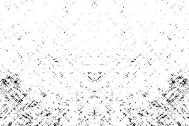 siyah ve beyaz grunge arka plan. Klasik yıpranmış soyut yüzey. vektör illüstrasyonu