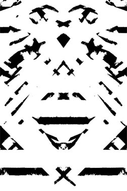 siyah ve beyaz soyut grunge arkaplan, vektör illüstrasyonu  