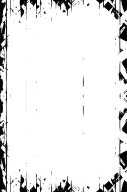 siyah ve beyaz soyut grunge arkaplan, vektör illüstrasyonu  