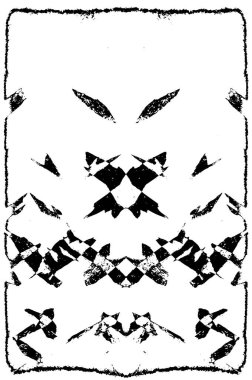 siyah ve beyaz soyut arkaplan, grunge dokusu, vektör illüstrasyonu 