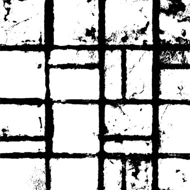 siyah ve beyaz soyut arkaplan, grunge dokusu, vektör illüstrasyonu 