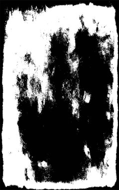 Siyah ve beyaz desenli tablonun soyut vektör çizimi