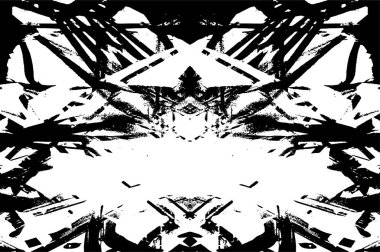 siyah ve beyaz soyut antika doku eski grunge arkaplan 