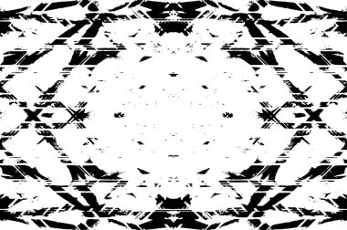 Siyah beyaz monokrom eski grunge vintage eskimiş arka plan soyut antika desenli retro model