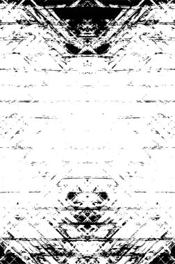 Siyah beyaz monokrom eski grunge vintage eskimiş arka plan soyut antika desenli retro model