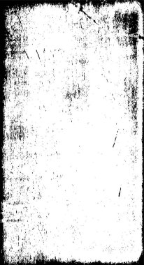 Çizik ve çiziklerle dolu siyah beyaz bir arka plan. Soyut vektör illüstrasyonu.