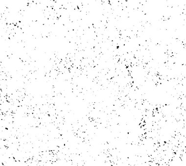 Çatlamış beton, taş ya da asfaltın sıkıntılı örtülü dokusu. Grunge 'un arka planı. soyut yarım ton vektör çizimi