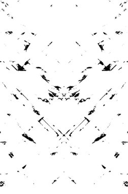 Koyu Grunge Geometrik Deseni