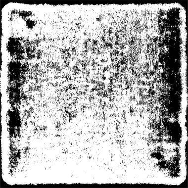 Koyu Grunge Geometrik Deseni