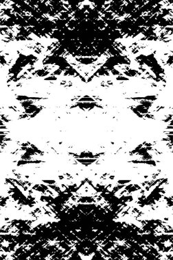 Grunge siyah ve beyaz şehir vektör dokusu şablonu. Karanlık toz, tehlike arka planını örtüyor. Soyut noktalı, çizik, gürültülü vintage efekt yaratmak kolay