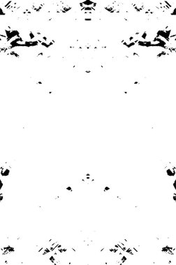 Siyah ve beyaz soyut desen