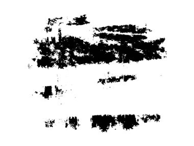 Grunge siyah beyaz desen. Monokrom parçacıkları soyut doku. Çatlakların, sürtünmelerin, çiplerin, lekelerin, mürekkep lekelerinin, çizgilerin geçmişi. Koyu tasarım arka plan yüzeyi.