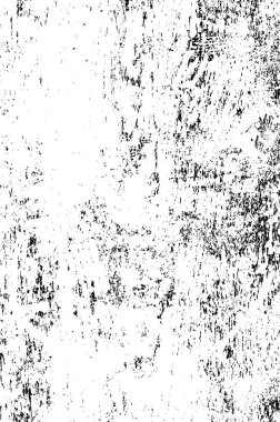 Grunge siyah beyaz desen. Monokrom parçacıkları soyut doku. Çatlakların, sürtünmelerin, çiplerin, lekelerin, mürekkep lekelerinin, çizgilerin geçmişi. Koyu tasarım arka plan yüzeyi.