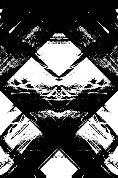 Fondo Grunge Blanco Negro Textura Superpuesta Diseño Abstracto Superficie Pared — Archivo Imágenes Vectoriales