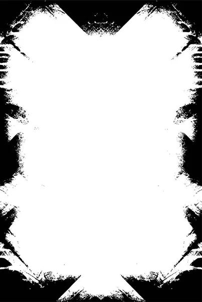 Preto Branco Abstrato Grunge Fundo Ilustração Vetorial —  Vetores de Stock