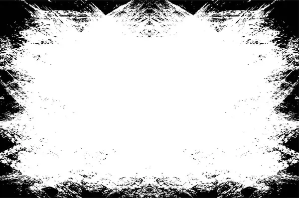 Fundo Abstrato Preto Branco Textura Grunge Ilustração Vetorial — Vetor de Stock