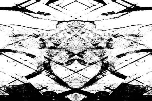 Zwart Wit Abstracte Achtergrond Grunge Textuur Vector Illustratie — Stockvector