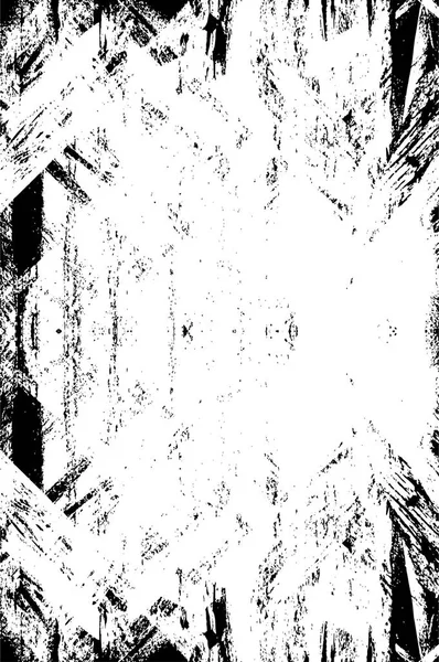 Черно Белая Абстрактная Векторная Иллюстрация Шаблона — стоковый вектор