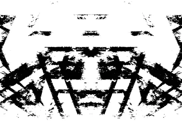 Ασπρόμαυρο Αφηρημένο Φόντο Grunge Υφή Διανυσματική Απεικόνιση — Διανυσματικό Αρχείο