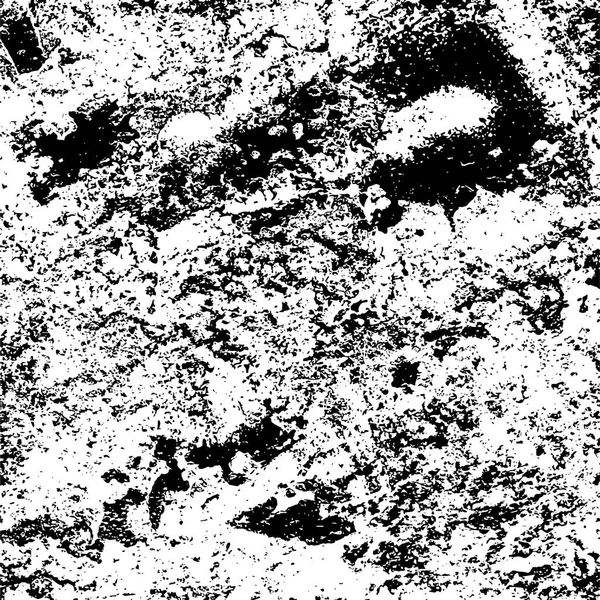 Schwarz Weiß Abstrakter Hintergrund Grunge Textur Vektorillustration — Stockvektor