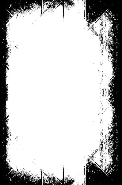 Černé Bílé Abstraktní Pozadí Grunge Textura Vektorové Ilustrace — Stockový vektor