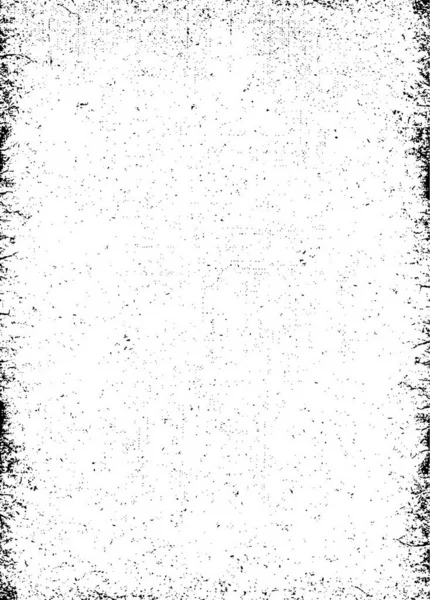 Abstrakte Vektorillustration Des Schwarz Weißen Grunge Musters — Stockvektor
