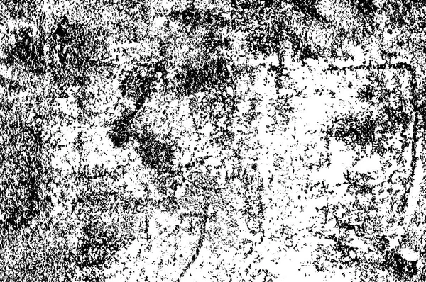 Abstrakte Vektorillustration Des Dekorativen Schwarz Weiß Grunge Musters — Stockvektor