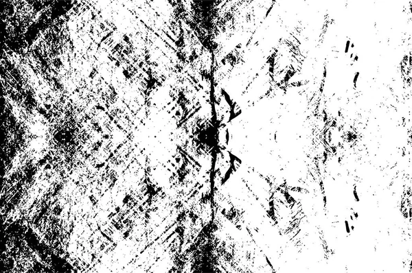 Abstracte Vector Illustratie Van Zwart Wit Grunge Decoratief Patroon — Stockvector