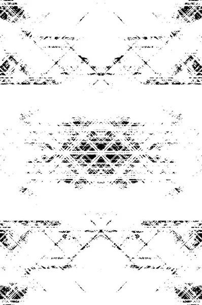 Illustration Vectorielle Abstraite Modèle Texturé Noir Blanc — Image vectorielle
