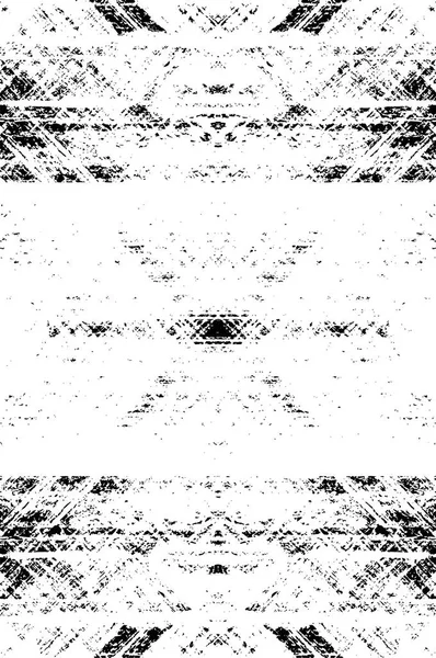 Illustration Vectorielle Abstraite Modèle Décoratif Texturé Noir Blanc — Image vectorielle