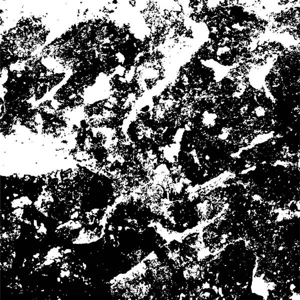 Elvont Vektor Illusztráció Fekete Fehér Grunge Texturált Sablon — Stock Vector