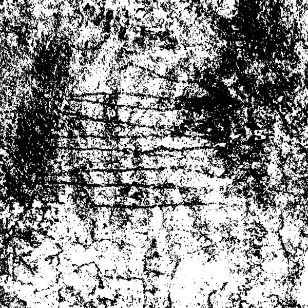 Абстрактная Векторная Иллюстрация Черно Белого Шаблона Гранжа — стоковый вектор
