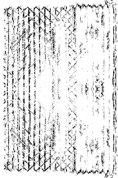 Ilustración Vectorial Abstracta Plantilla Decorativa Grunge Blanco Negro — Archivo Imágenes Vectoriales