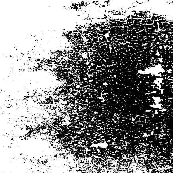 Getextureerd Abstract Zwart Wit Grunge Sjabloon Vector Illustratie — Stockvector
