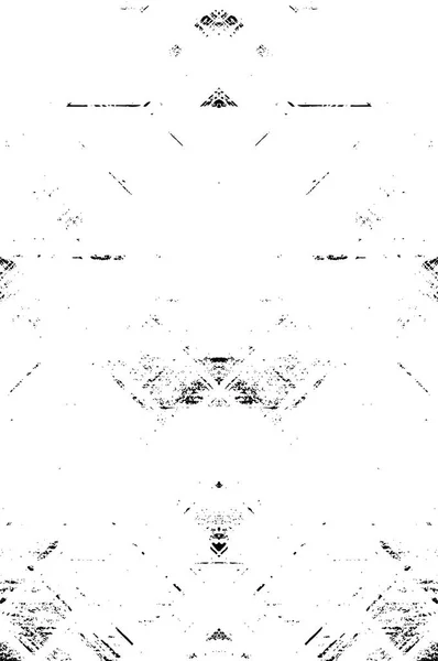 Gabarit Grunge Noir Blanc Texturé Motif Vectoriel — Image vectorielle